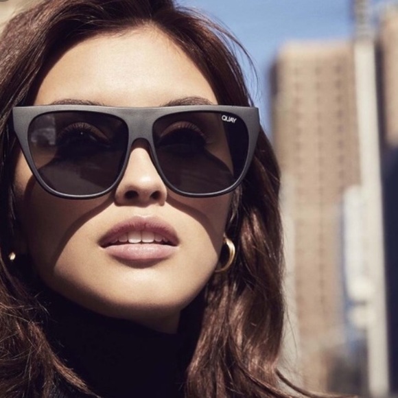 quay flat top sunglasses
